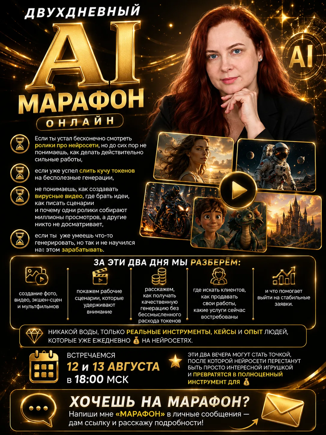 Двухдневный AI-марафон онлайн 🚀