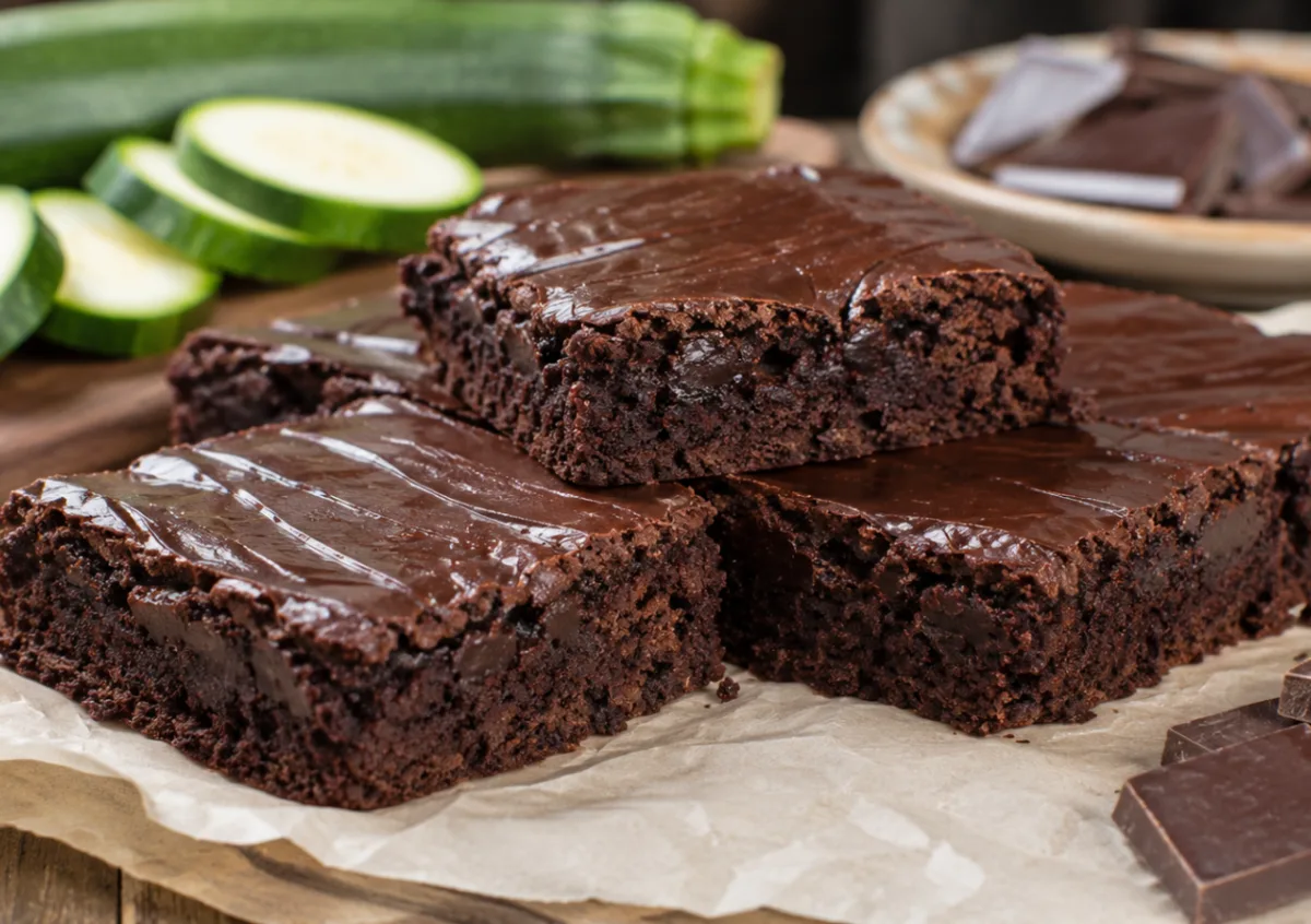 🍫 Брауни, в котором кабачок — главный герой (и это не шутка)