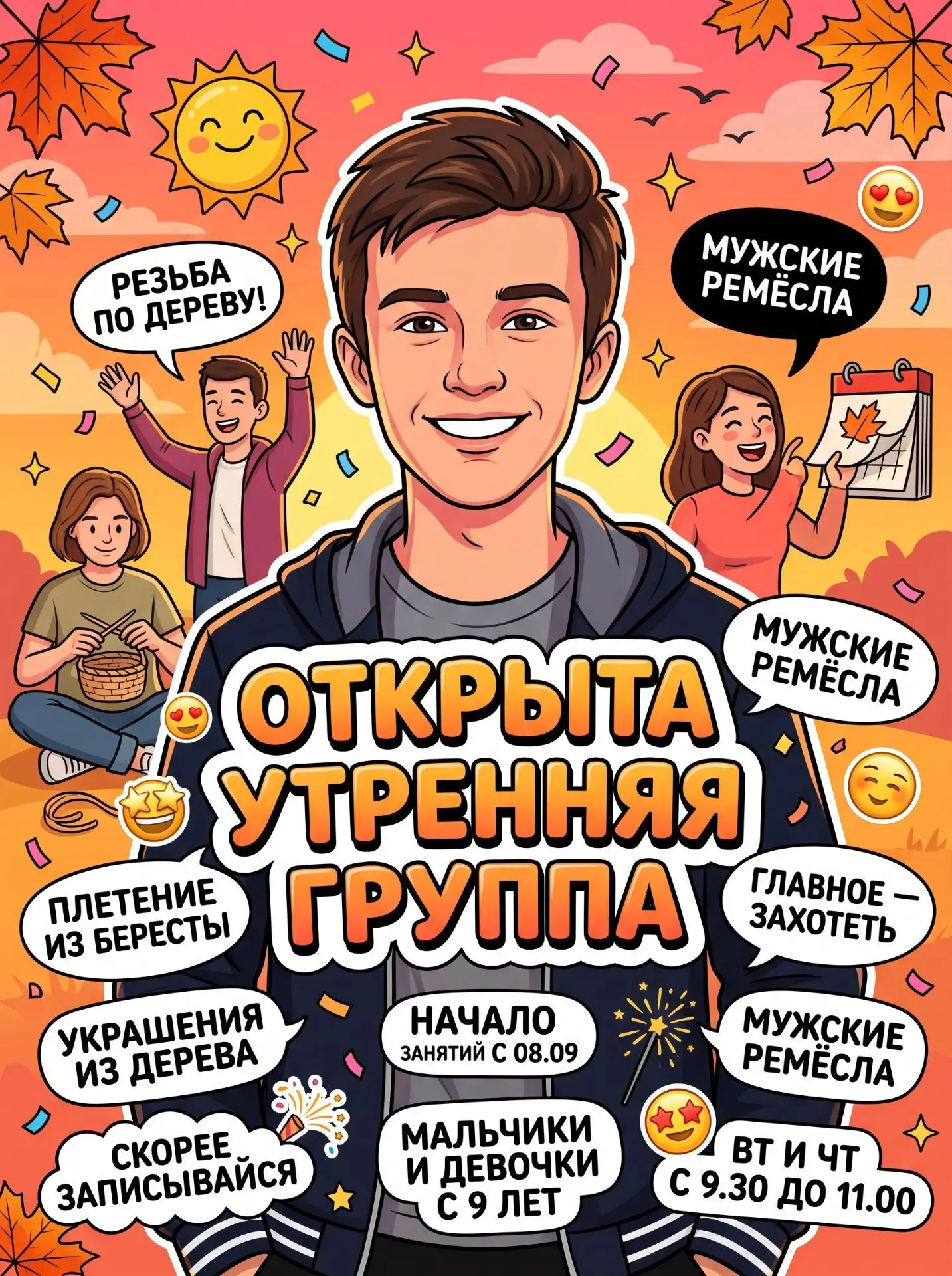 По многочисленным просьбам родителей — запускаем новую группу специально для школьников...