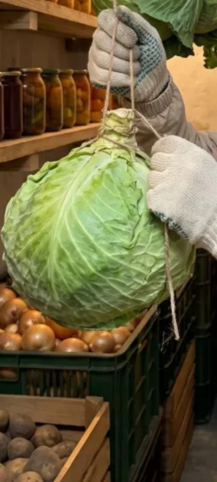 🥬 Ну что, расскажу, как я наконец-то приручил капусту в погребе! 😄
