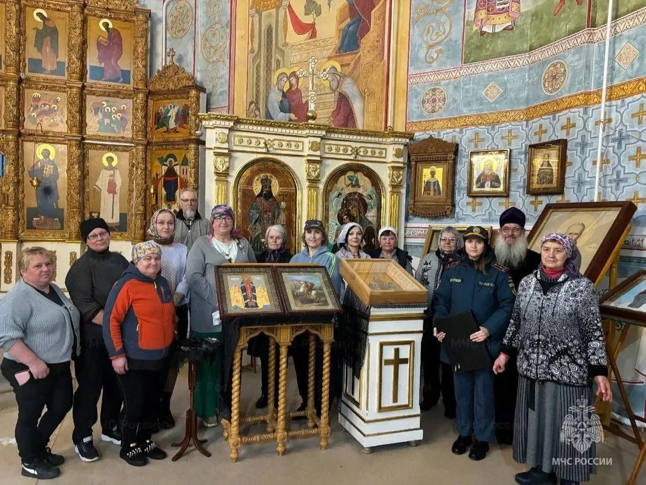 🔔Безопасная Пасха: в храме Сачковичей прошёл инструктаж по пожарной безопасности
