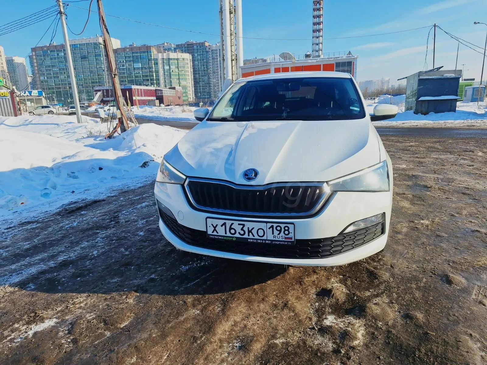 Предложение относится к публичному предложению автомобиля Skoda Rapid 2022 г.в. в Санкт...