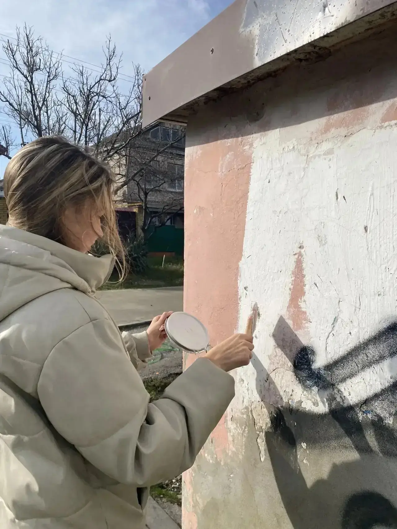 ВОЛОНТЕРСКИЙ ОТРЯД «КОД ЖИЗНИ»  🚫Провёл очередную акцию по закрашиванию пронаркотических надписей в 