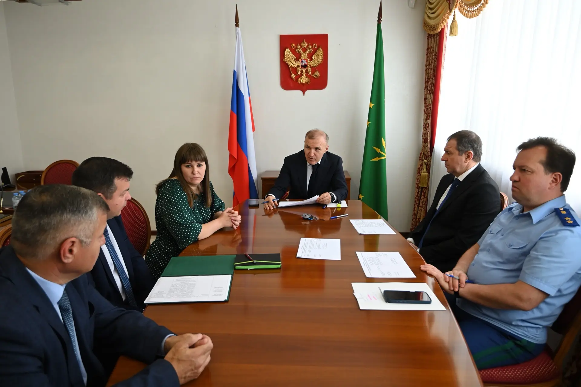 Провел личный прием граждан в приемной Президента России в Республике Адыгея. В нем приняли участие 