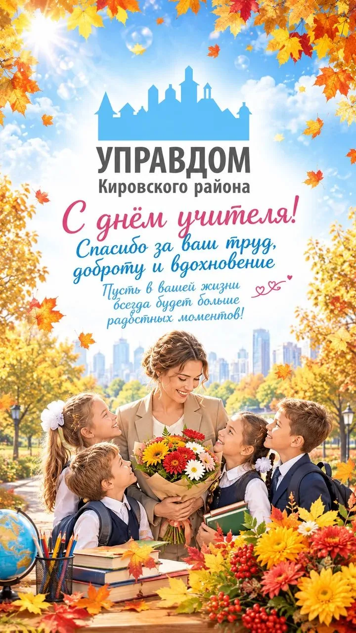 С Днём учителя! 🍂📚