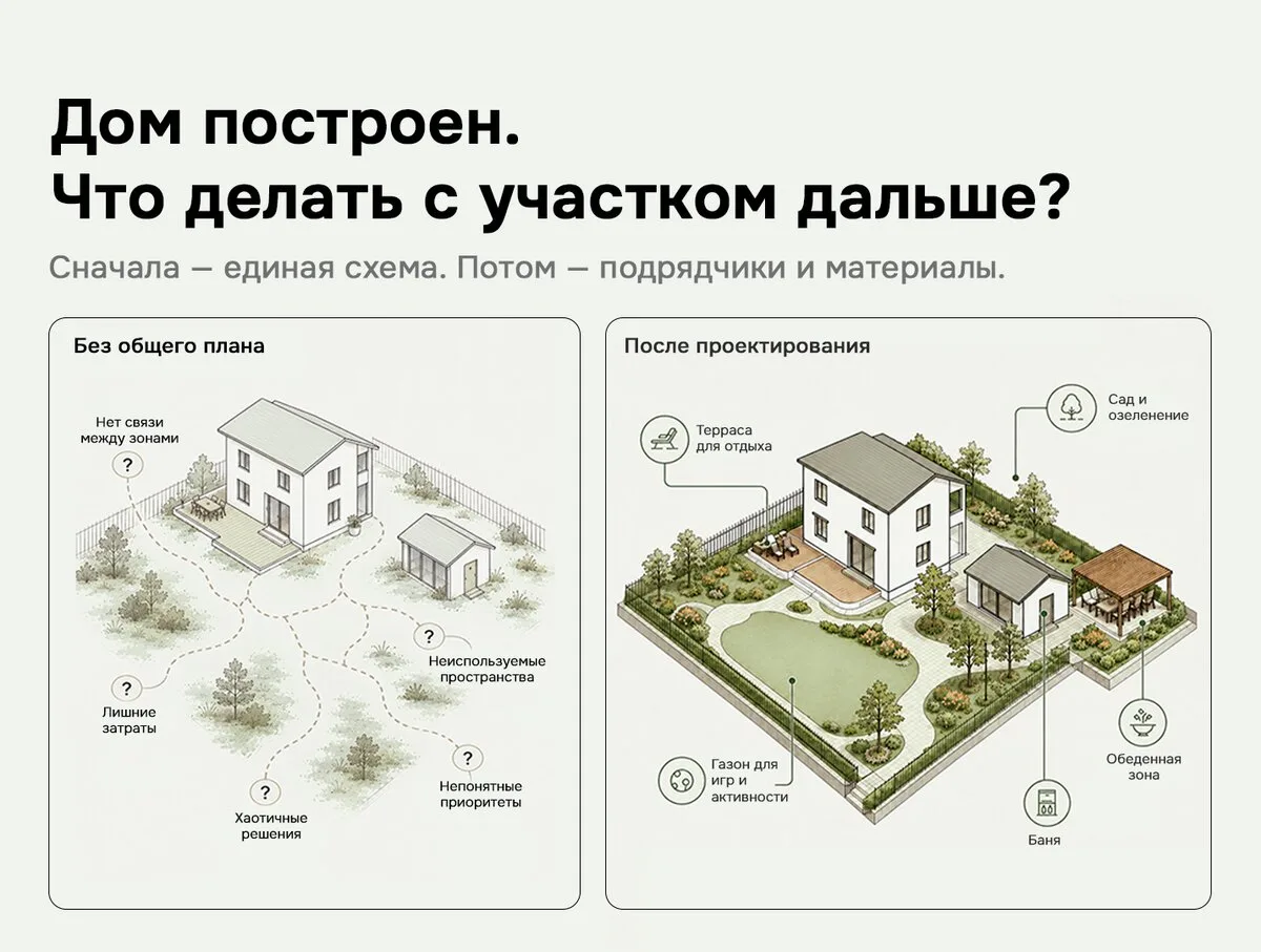 Дом построен. Что делать с участком дальше?
