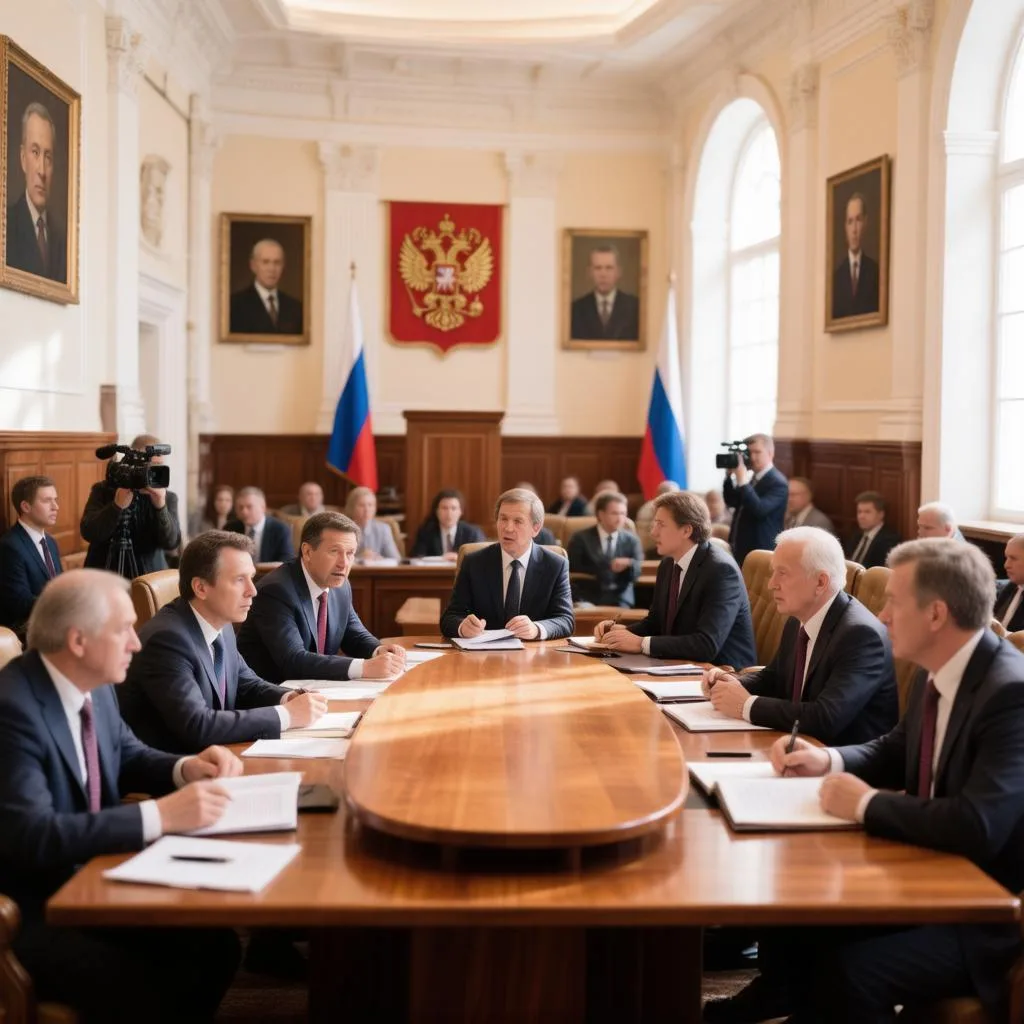 Нет, любезный, разница превеликая: боярская-то дума, изволишь видеть, по-нашему - по-ру...
