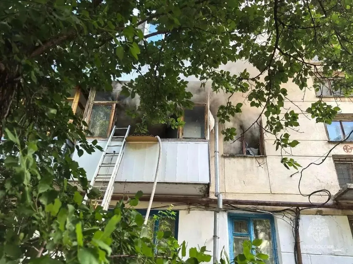 🕯Один человек погиб во время пожара в Феодосии.