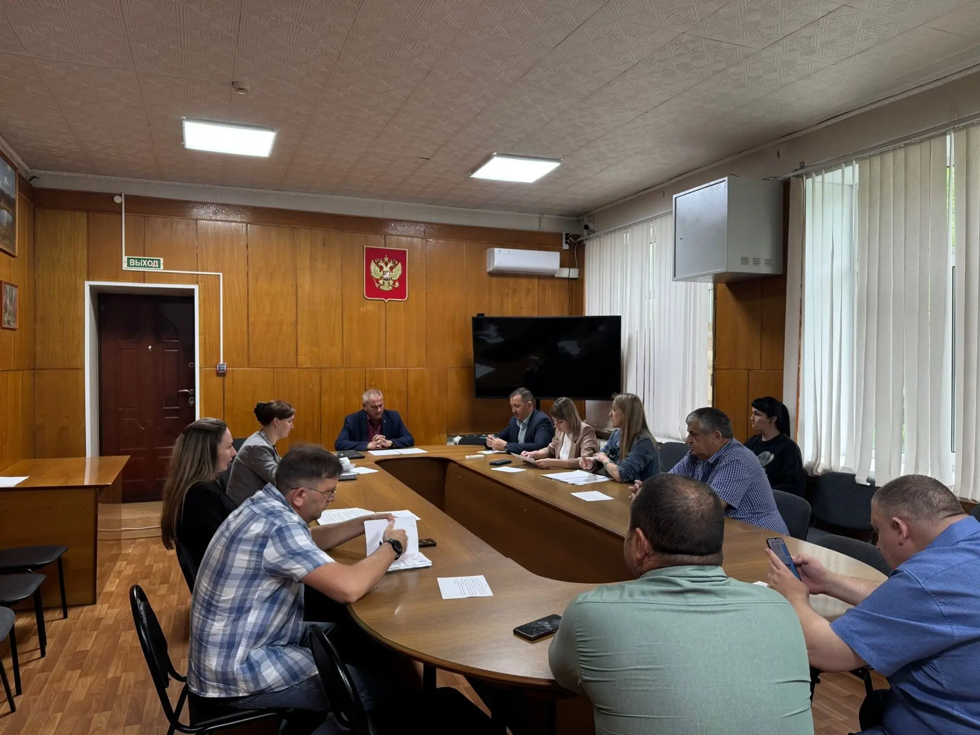 ❗️ Состоялось заседание штаба по подготовке и прохождению отопительного сезона 2026-2027 годов.
Сего