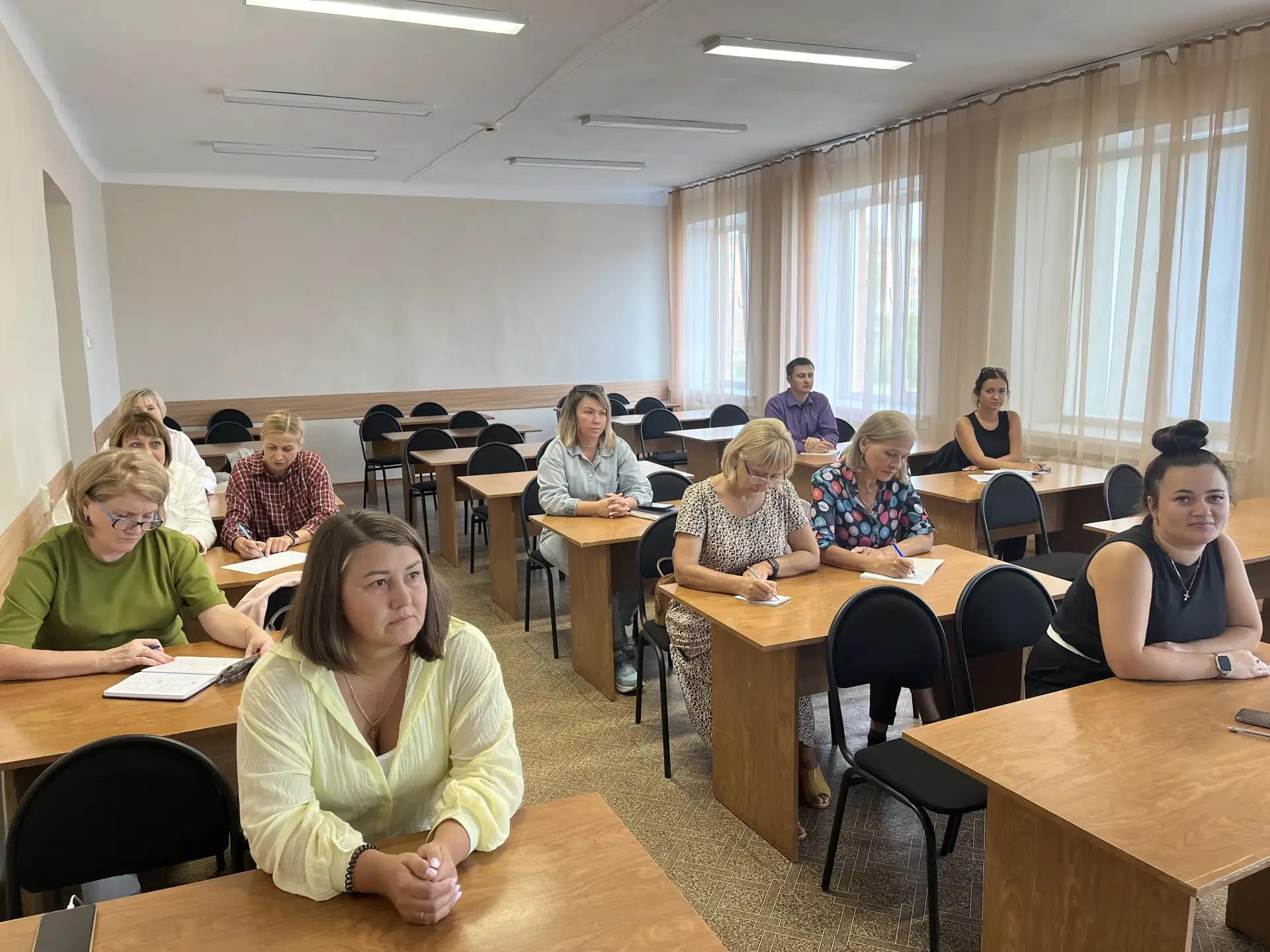 На базе информационно-методического центра состоялось первое в этом учебном году заседа...