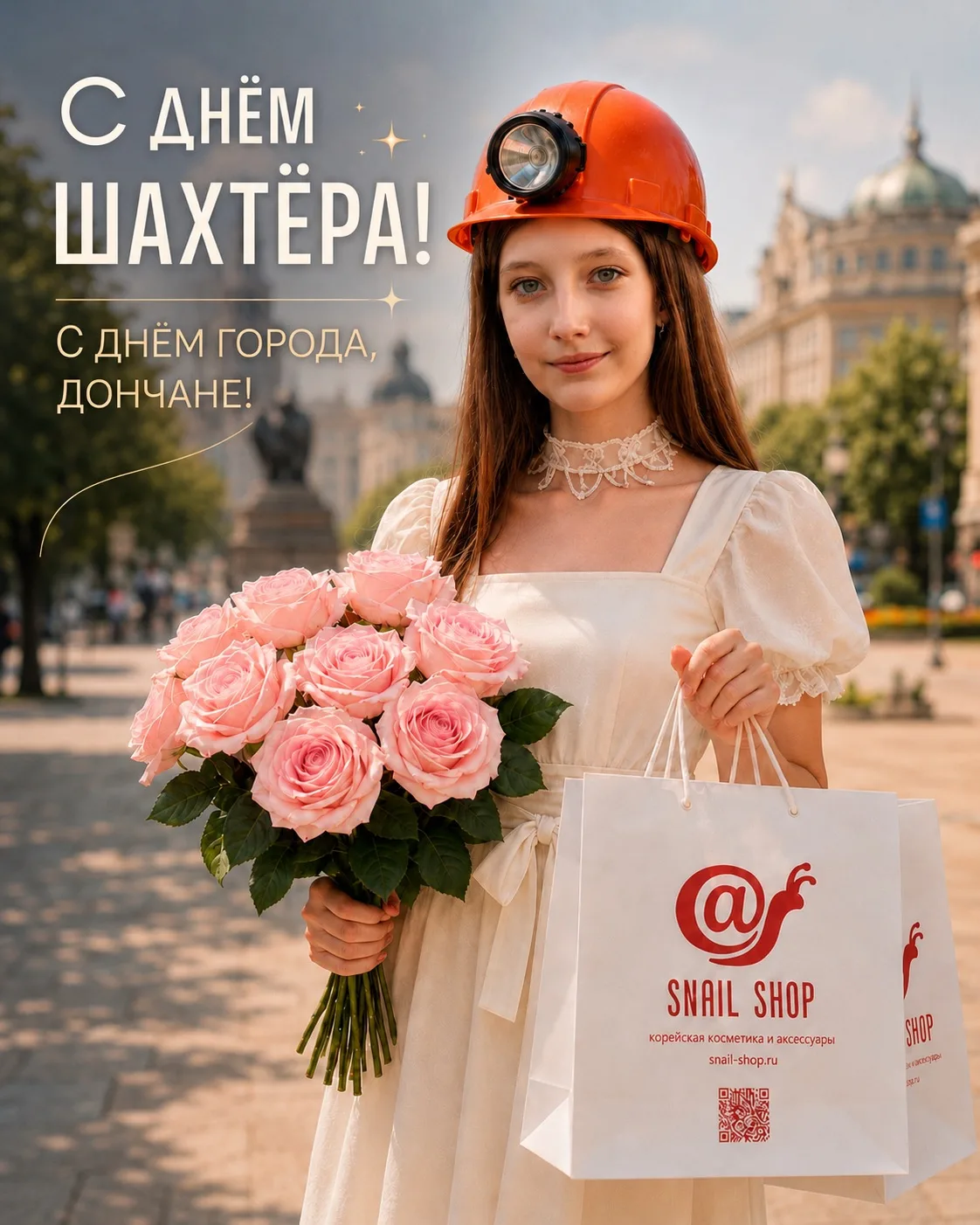 С Днём шахтёра и Днём города, Донецк! ❤️