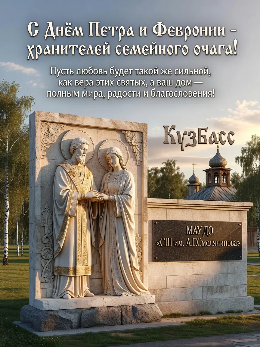 Коллектив МАУ ДО «СШ им. А.Г.
Смолянинова» сердечно поздравляет всех со
Всероссийским Днем семьи, лю
