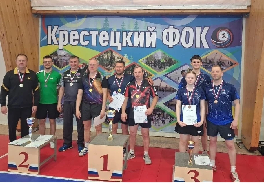 🏓🥇🏓🥈🏓🥉 Сегодня, 30 мая, в зале Крестецкого ФОКа прошли соревнования командного Ку...
