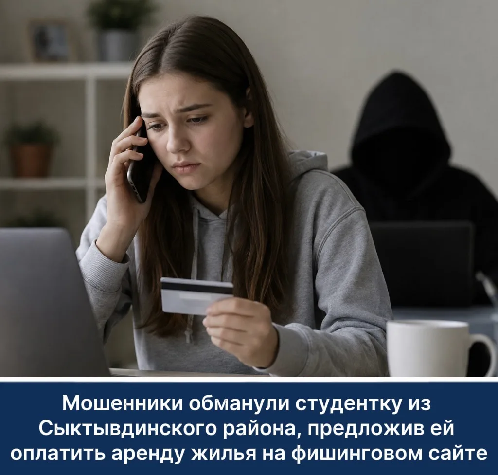 Мошенники обманули студентку из Сыктывдинского района, предложив ей оплатить аренду жил...
