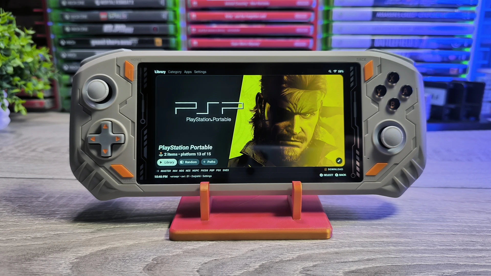 Android 14 на консоль AISLPC RG52 Mini🔥
