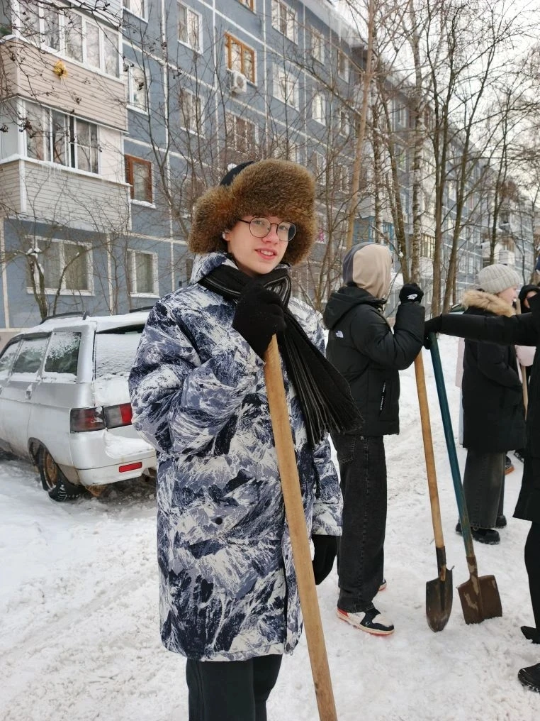▌ Общегородской субботник прошёл успешно  ❄Сегодня наши ученики  вместе с родителями и педагогами пр