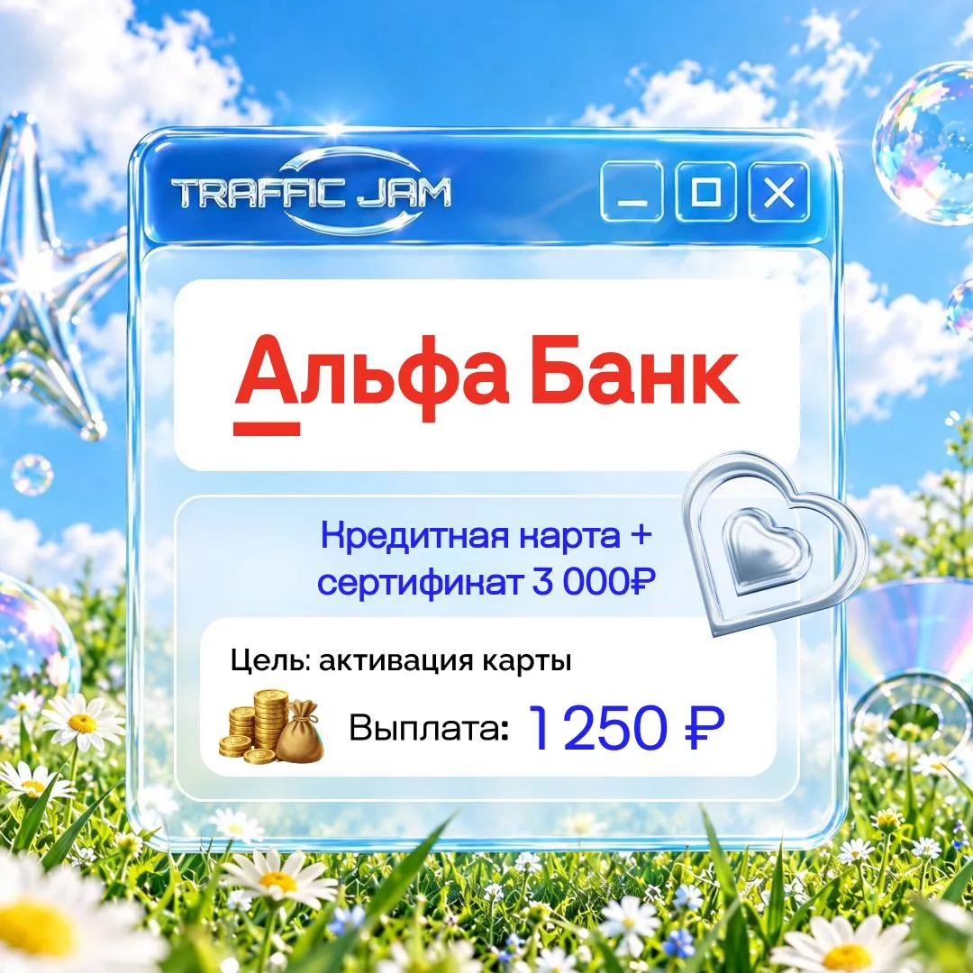 📟 Встречаем первый оффер Traffic Jam для блогеров!