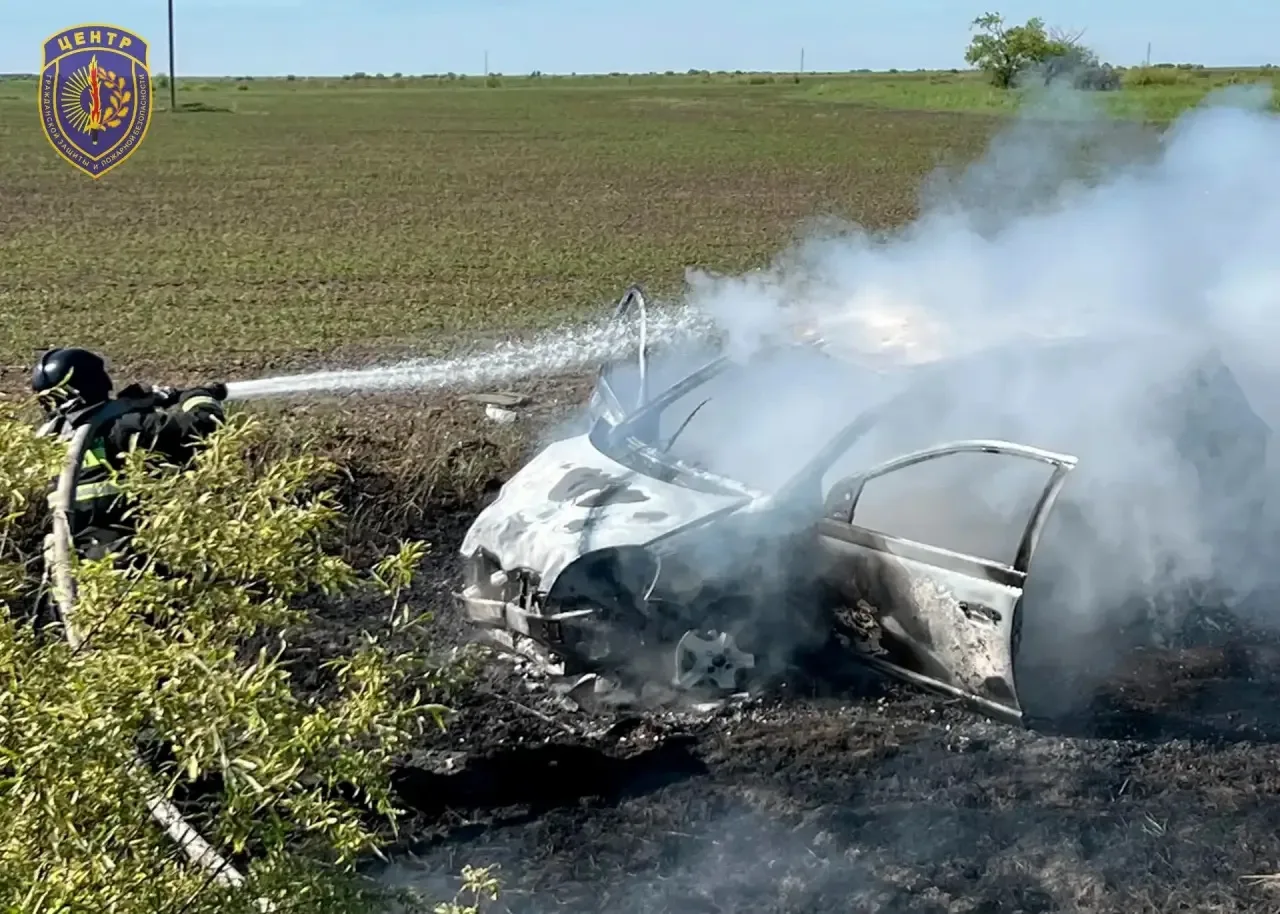 🚗Toyota Vitz вылетел в кювет в Приамурье и полностью сгорел

❗️На 28-м километре автодороги, соедин
