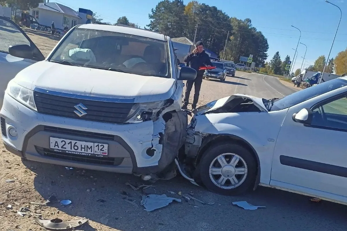 🚗 В Марий Эл в аварии пострадала пассажирка