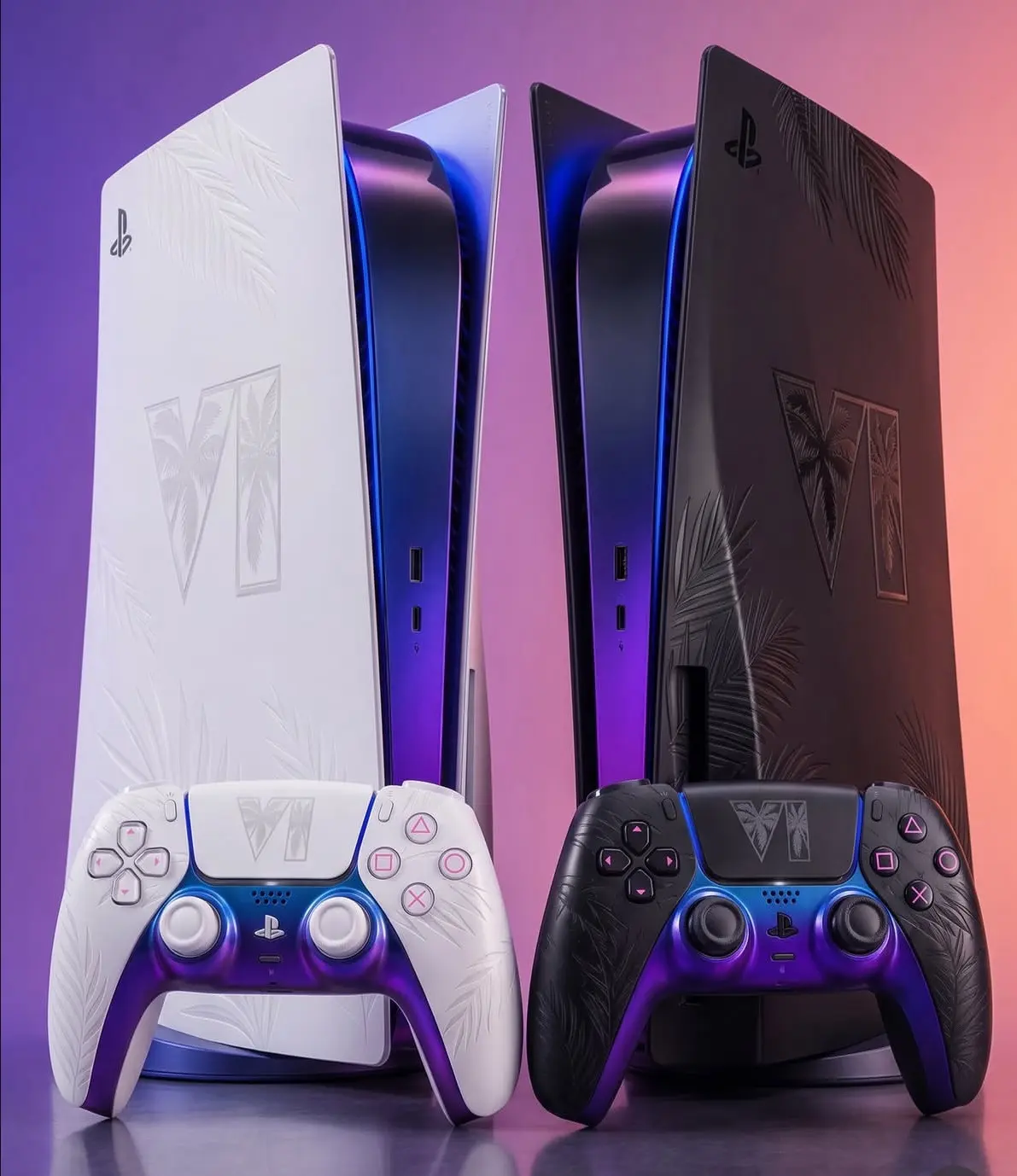 Лимитированные PS5 и DualSense в стиле GTA VI