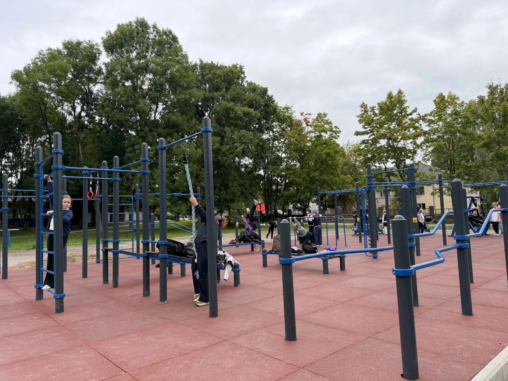 🏀 В районе развивается и спортивная инфраструктура. Так, в городском парке Невеля благ...