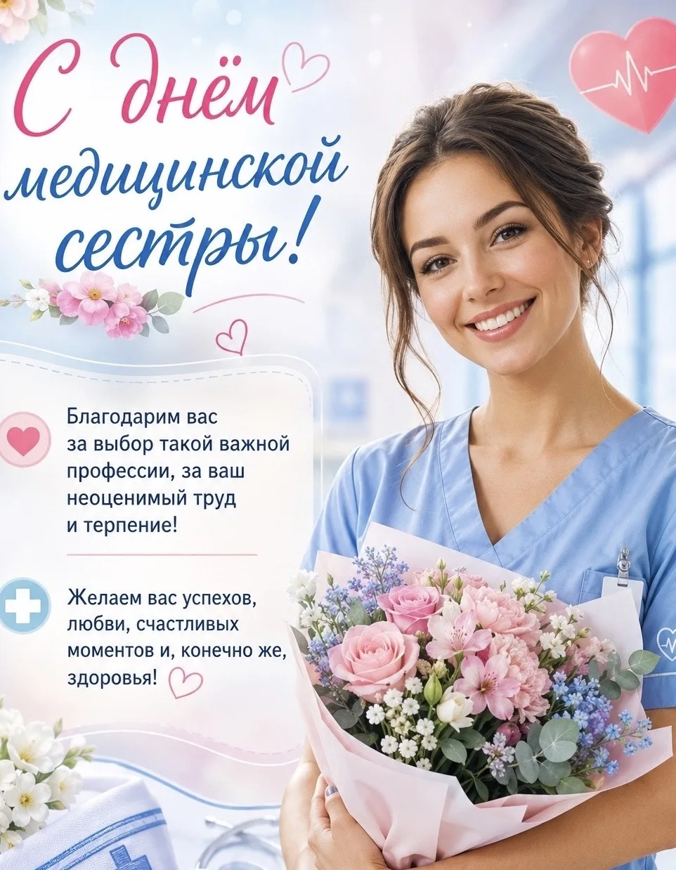12 мая отмечается Международный день медицинской сестры.