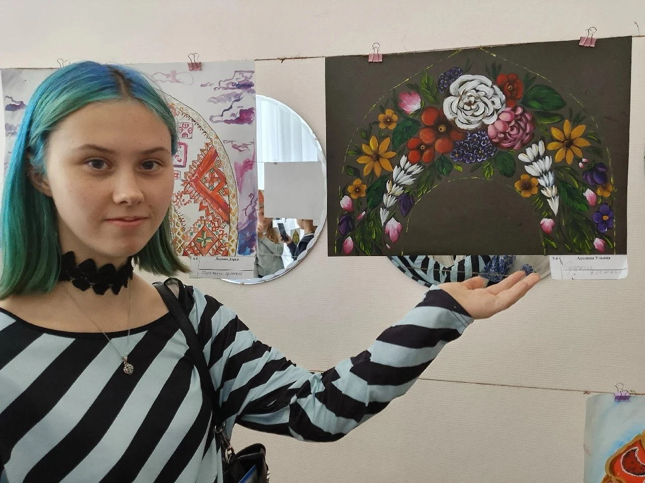 🖌 «ИЗО‑Град»: юные художники оживили кокошник узорами народов ПФО
