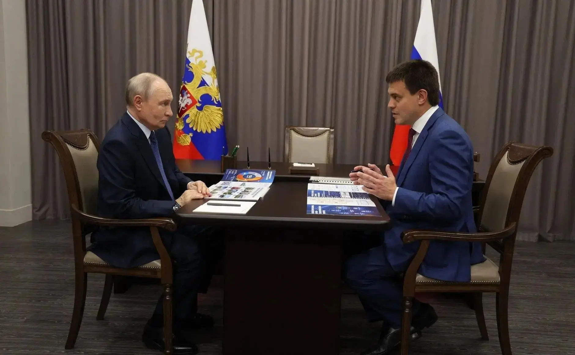 Президент России Владимир Путин посетил Красноярский край с рабочей поездкой, где встре...