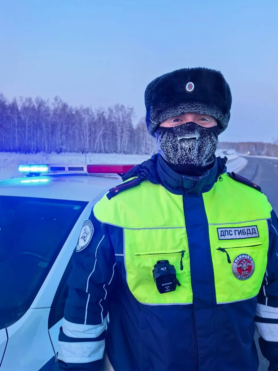 ‼️ Госавтоинспекция напоминает о мерах безопасности на загородных трассах в мороз 🥶