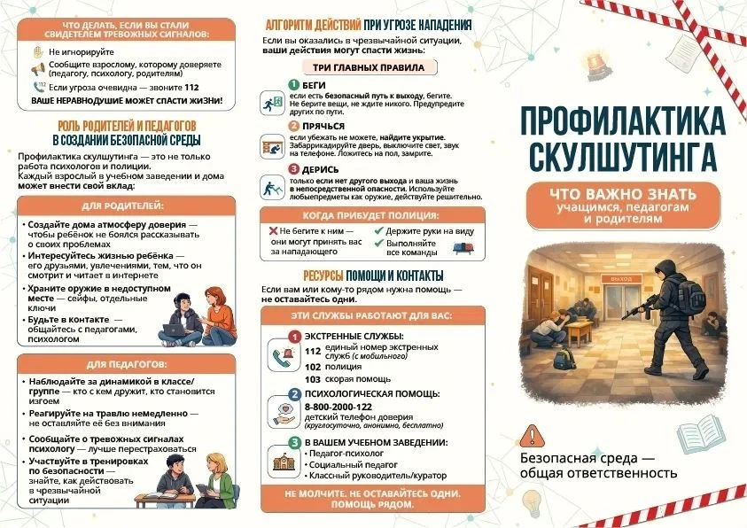 🚫 Профилактика скулшутинга и коломбайн: Давайте объединим усилия! 🚫