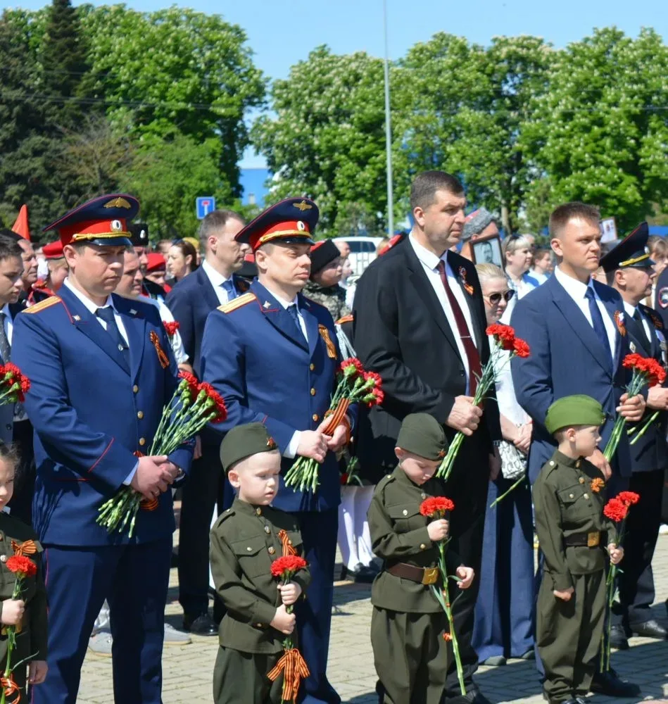 9 мая 2026 года в станице Динской прошли торжественные мероприятия, посвящённые 81-й го...