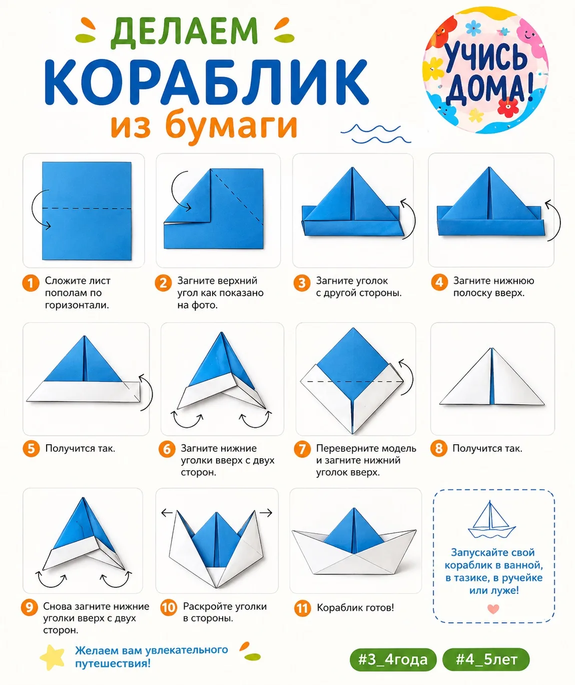 ⛵ ЧТЕНИЕ + КОНСТРУИРОВАНИЕ