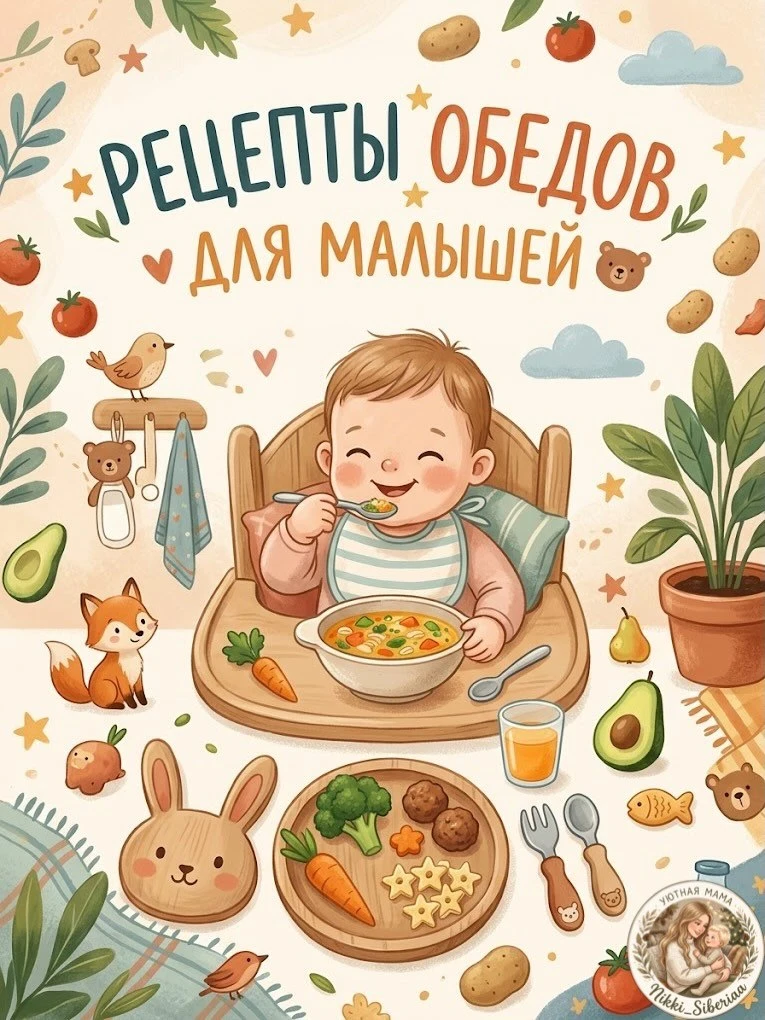 Идеи вкусных, полезных и простых обедов для самых маленьких! Соббрали лучшие рецепты, к...