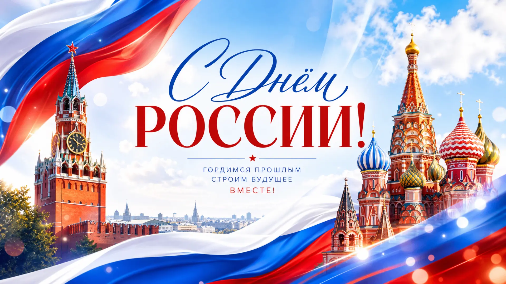 С Днём России!🇷🇺

Этот день — напоминание о нашей общей истории, силе и единстве. О людях, которые