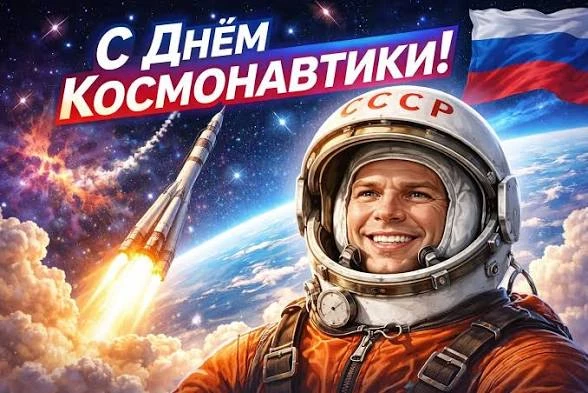 Сегодня отмечается День космонавтики 🚀.