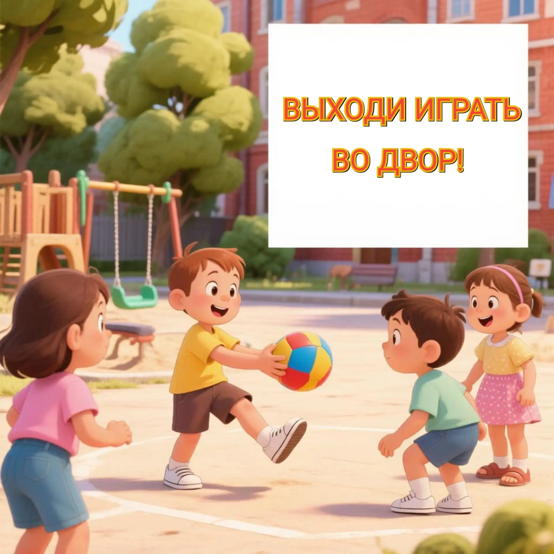 #ВыходиИгратьВоДвор 🏃‍♂️⚽

В нашей летней рубрике уже готова новая порция весёлых активностей. Сего