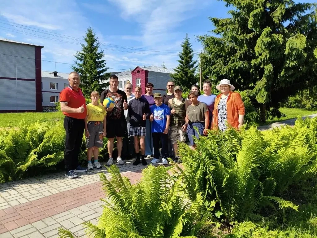 Волейбольная встреча, посвященная дню социального работника.