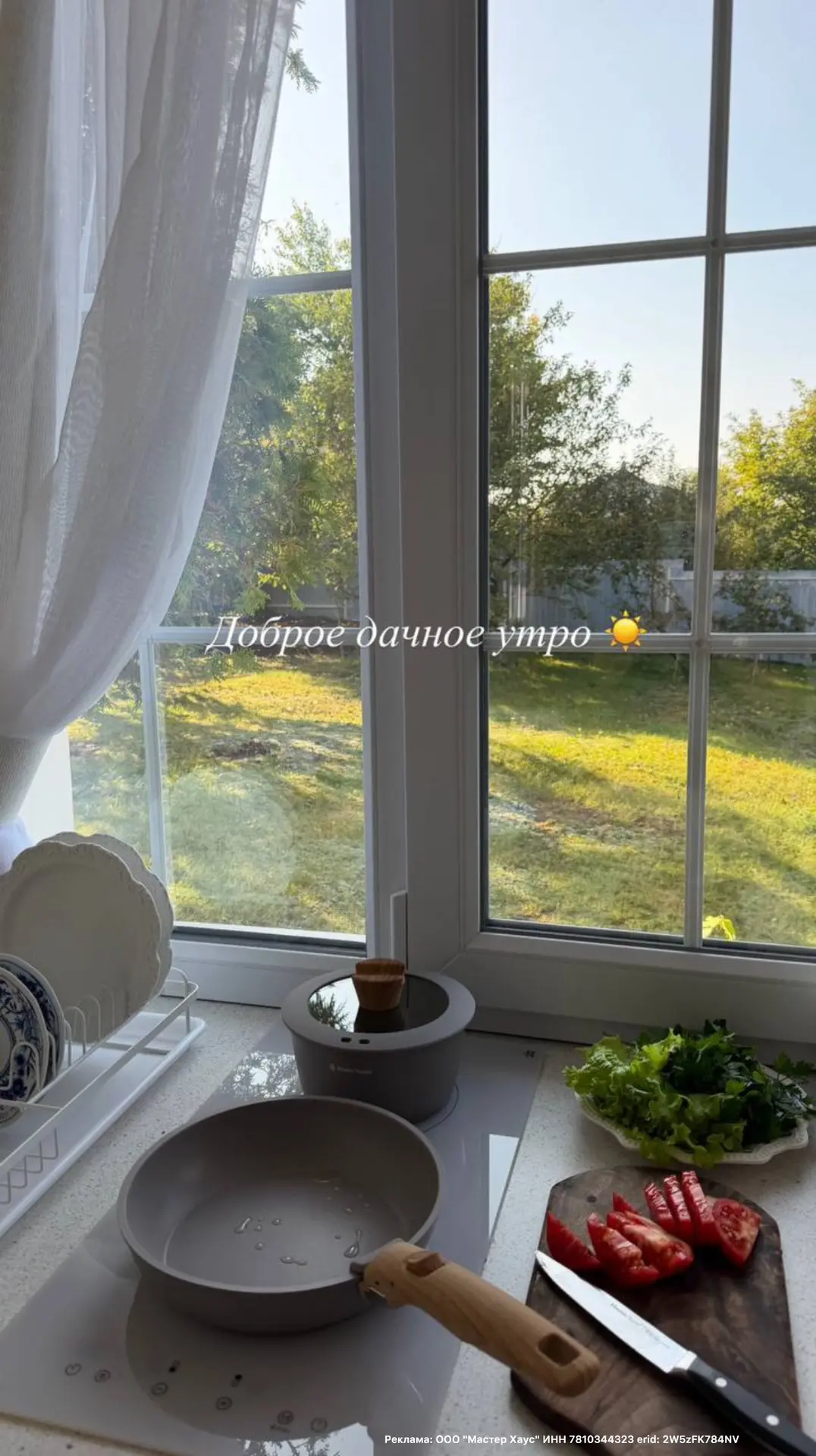 Доброе дачное утро ☀️