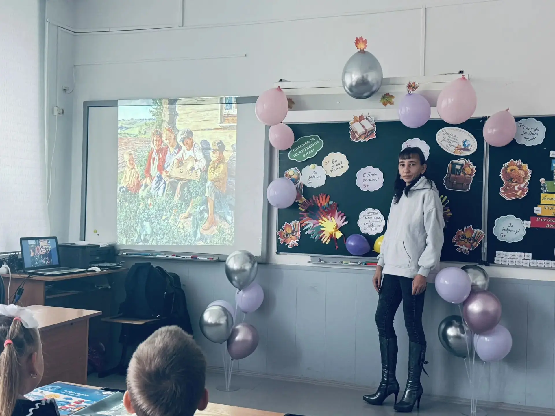 Родительские уроки в Иланской СОШ №1: подарок ко Дню учителя