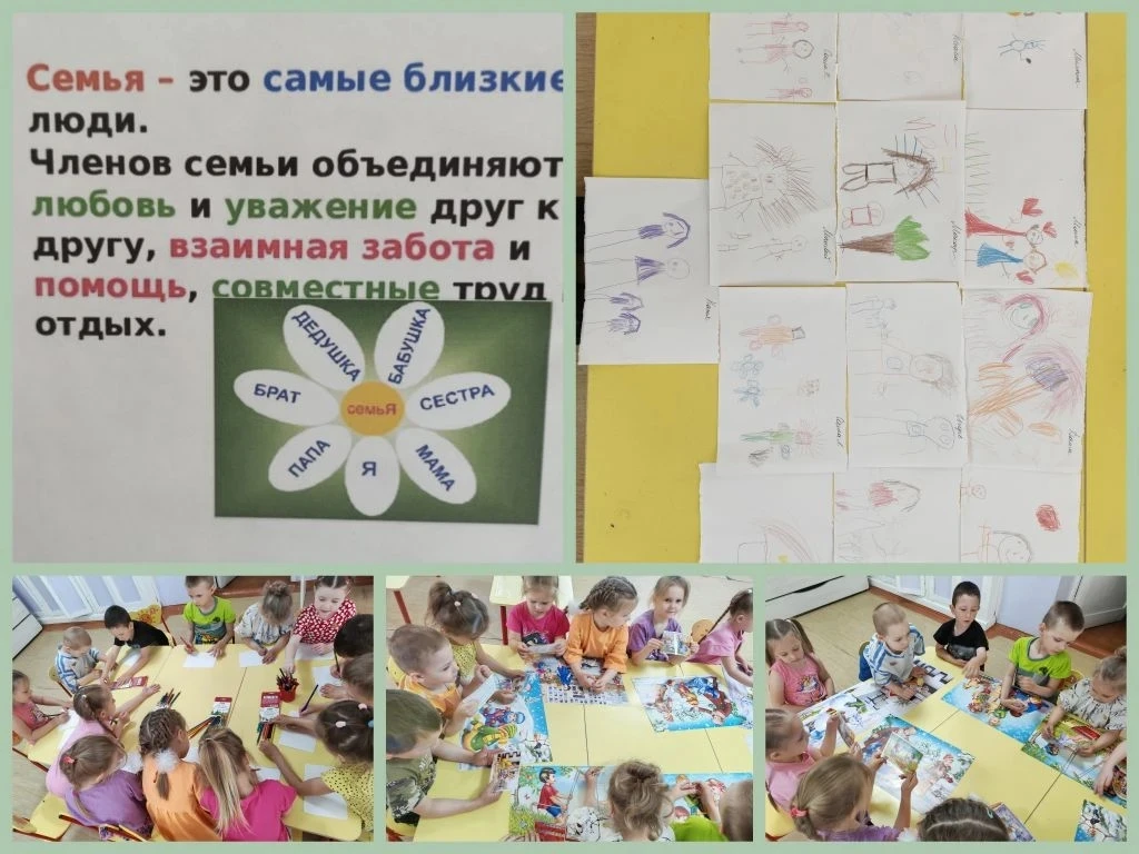 Разговоры о важном в средней группе. Тема: Семья и близкие люди. Цель: сформировать пон...