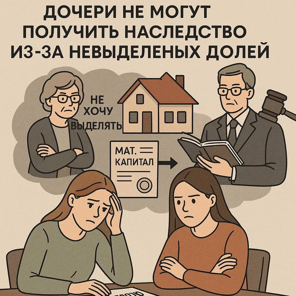 🟤Нотариус закрыл наследственное дело
Причина - «долг» родителей 20-летней давности. Пришлось подава