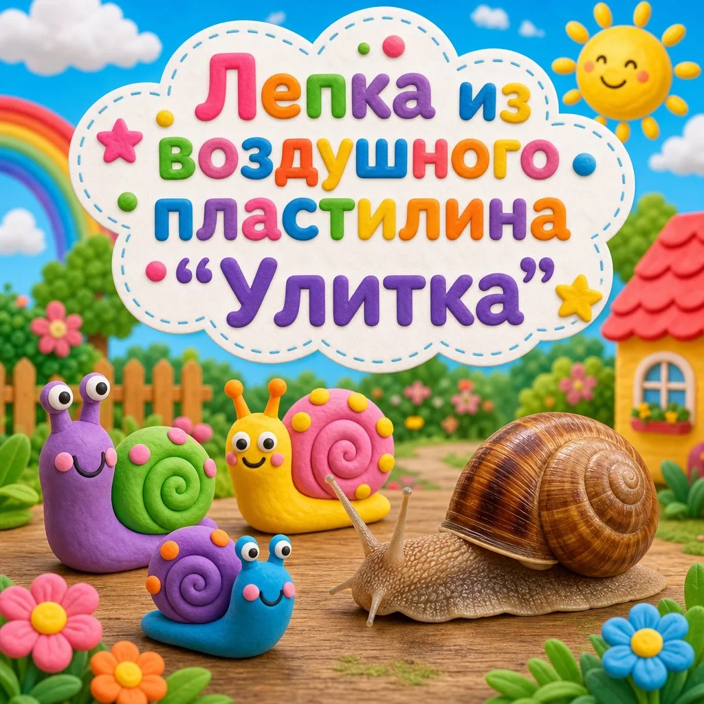 🐌Удивительные улитки: как наши малыши стали юными биологами.