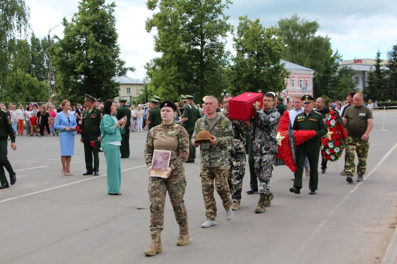 В Бутурлинском районе перезахоронили останки участника Великой Отечественной войны Сергея Андреевича