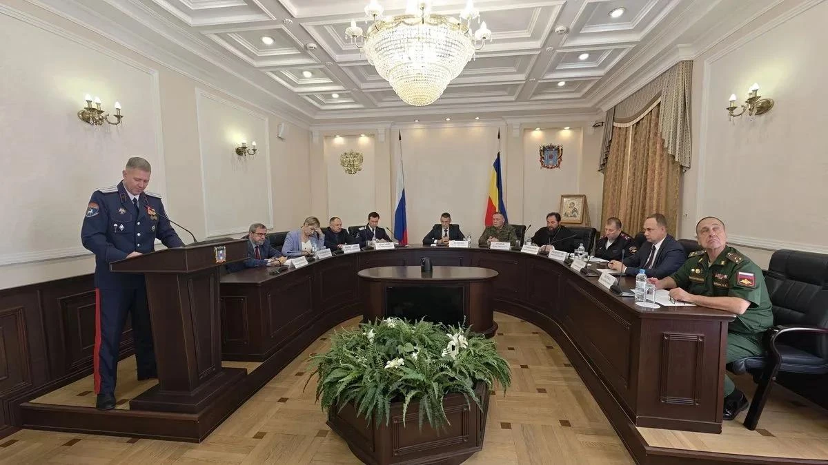 В Правительстве Ростовской области прошло заседание по вопросам развития казачества