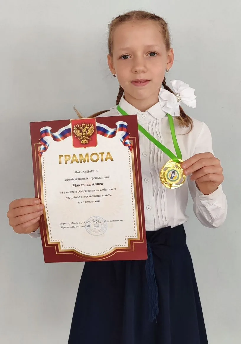 ✨✨✨ Поздравляем победителей школьного конкурса портфолио "Лидер Школы Успеха 2026"!

💫 Самый активн