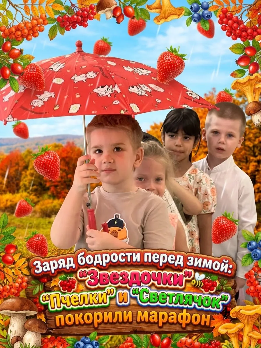 🍁 Финальный аккорд в музыкально-спортивном марафоне поставили воспитанники групп «Звез...