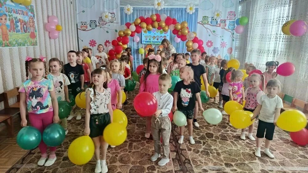 Развлечение ко Дню защиты детей 🎨"Краски для Лета"💐