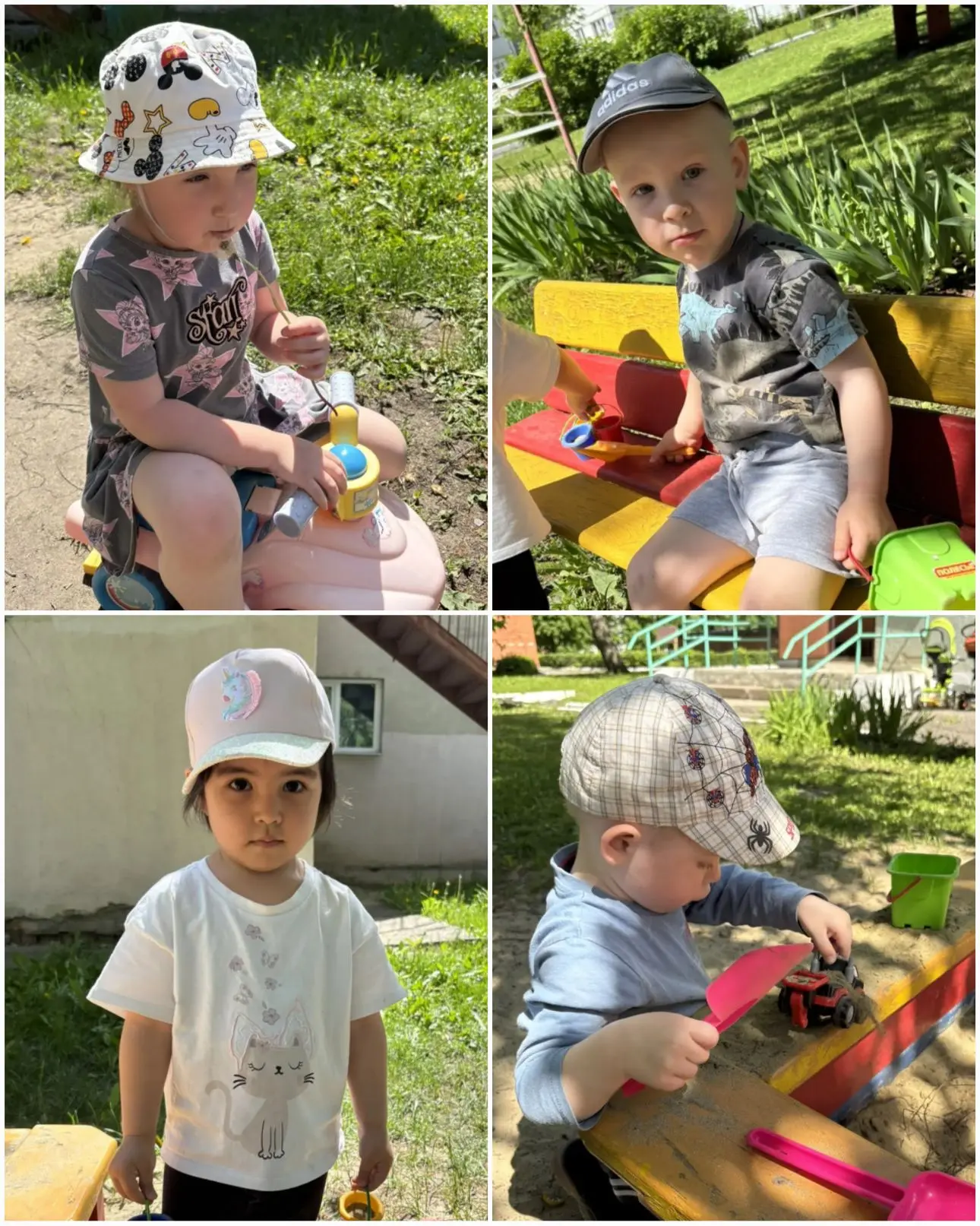 ☀️ Солнечные прогулки в детском саду.