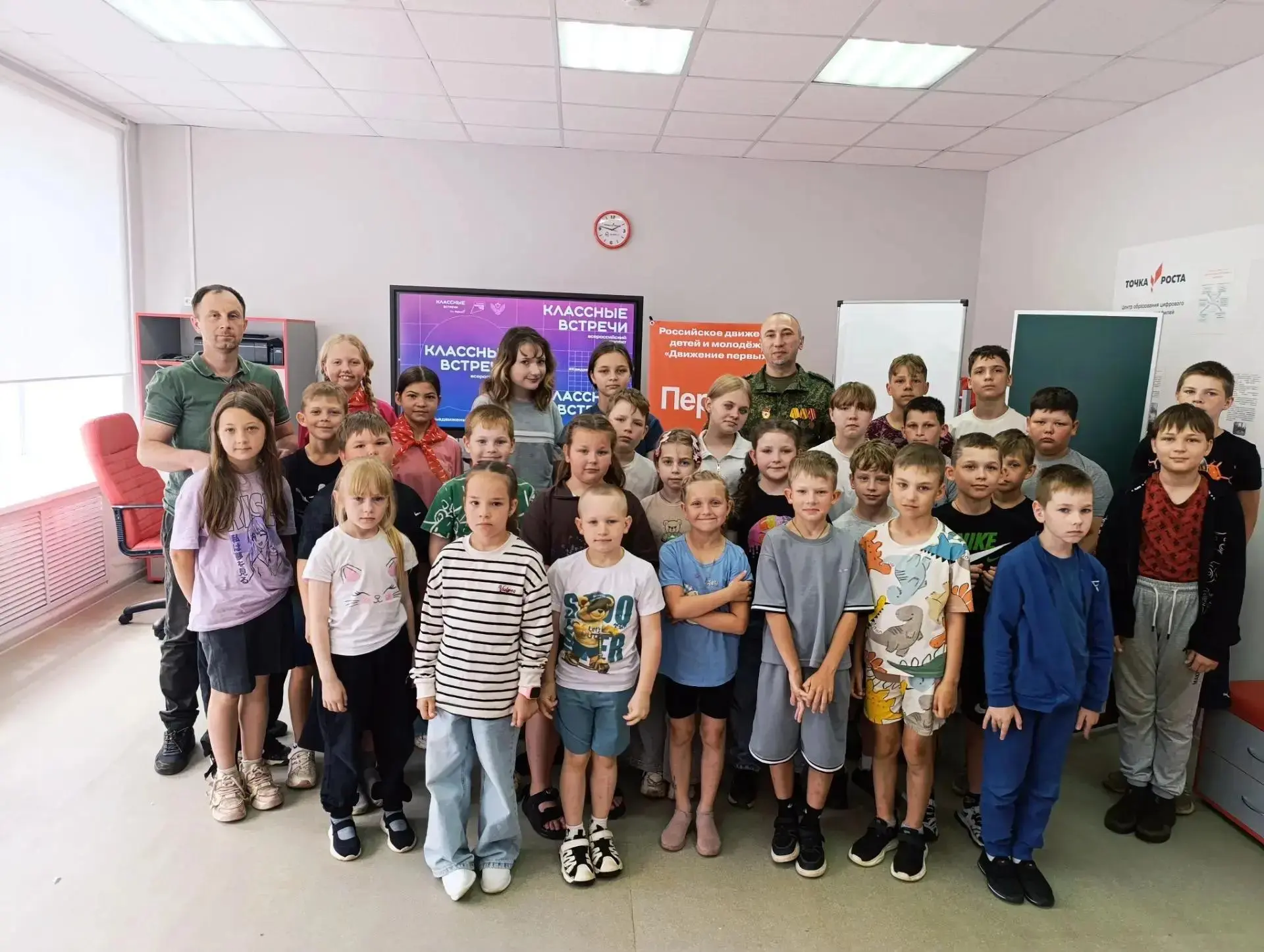 💫В стенах Лужайской школы прошла особенная встреча, которая, без сомнения, оставит глубокий след в 