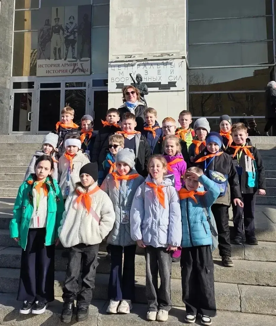 Музей Вооруженных Сил   🏛️ Ученики 2«Е» класса побывали на экскурсии в Центральном музее Вооруженных